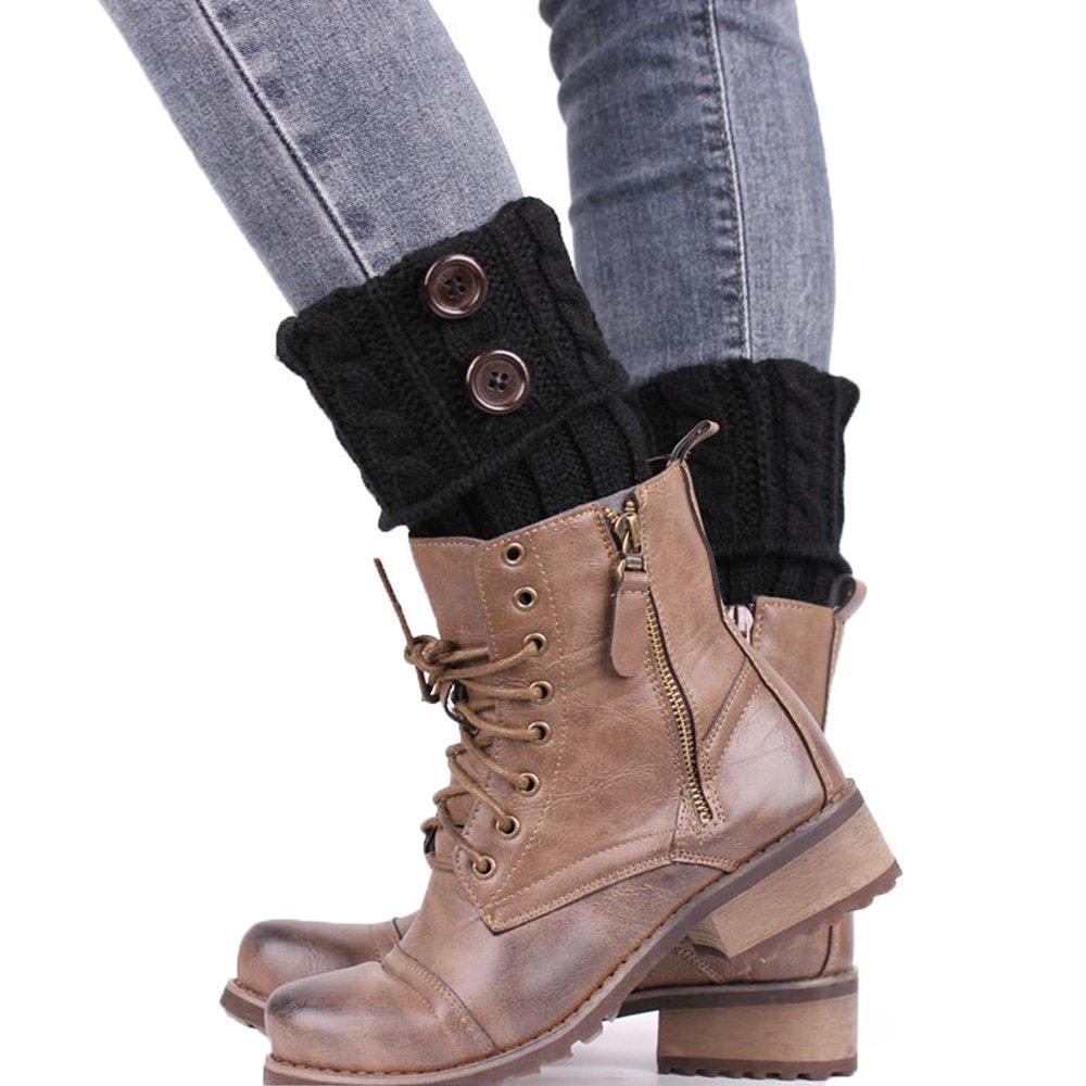 🎁Wärmer Geschenk🎅Stricksocken für Stiefel