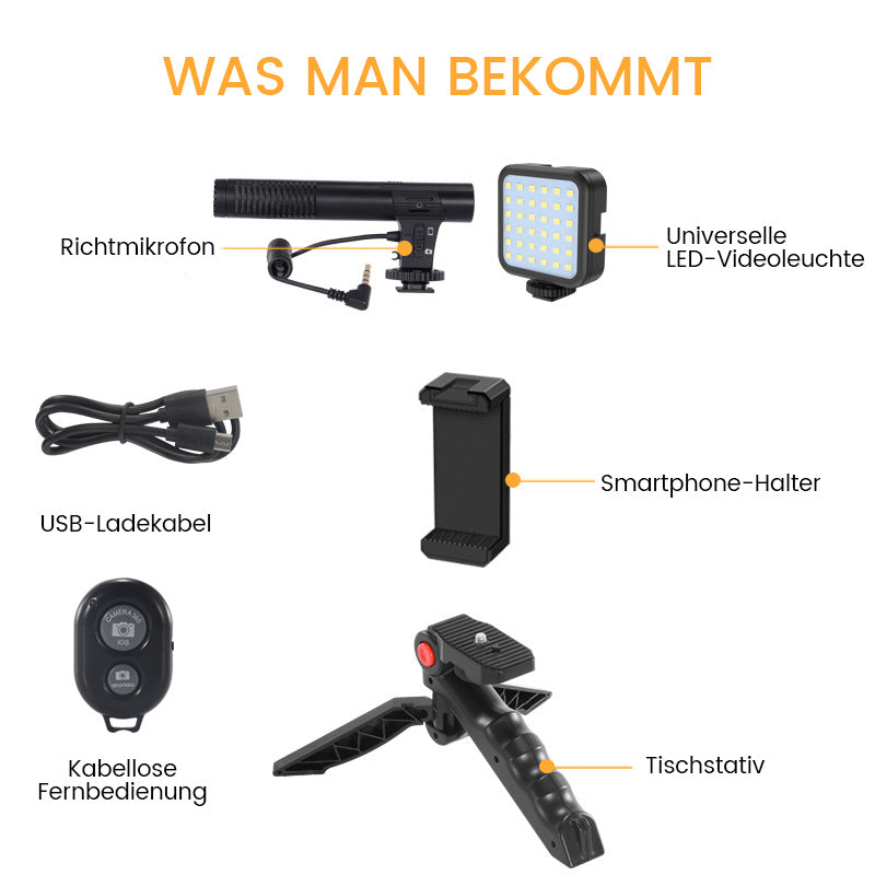 Professionelles Vlogging-Kit