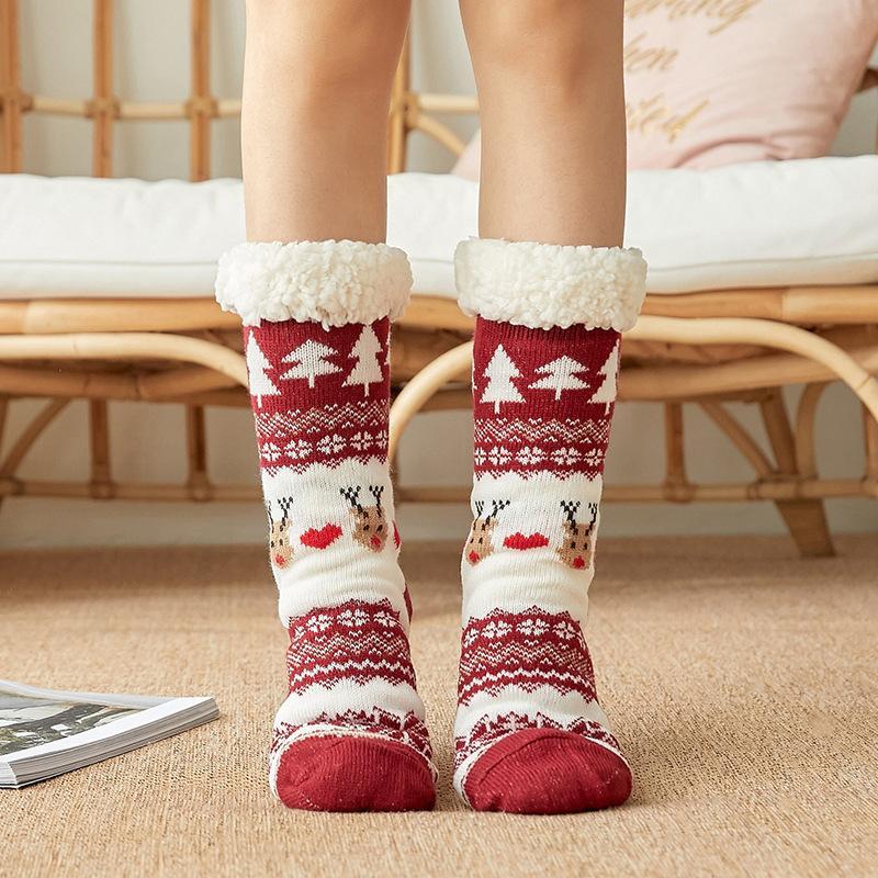 Ultra-Plüsch Weiche Rutschfeste Socken (1 Paar)