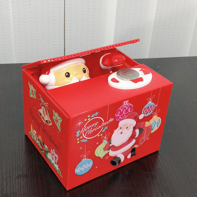 Weihnachtsmann Sparschwein