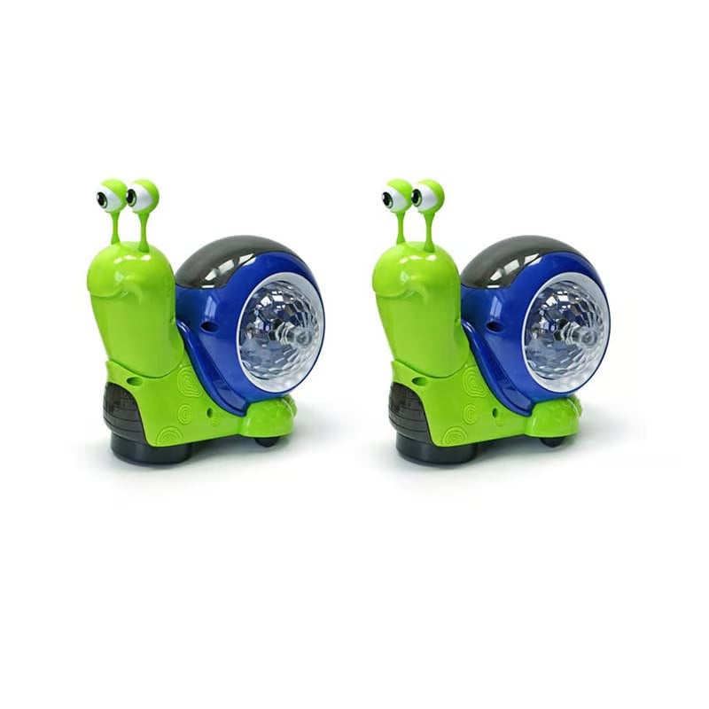 Elektrisch leuchtende Spielzeugschnecke