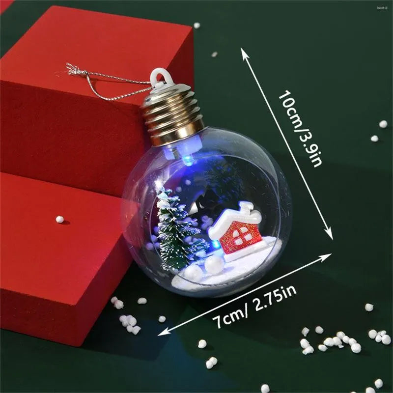 Christbaumschmuck Leuchtkugeln