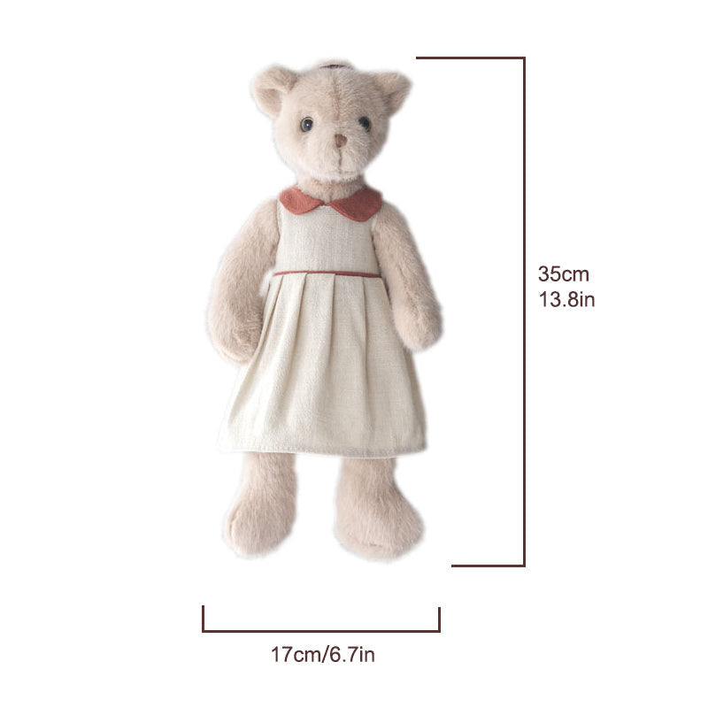 🧸Niedlicher bekleideter Plüschpuppenbär❤️