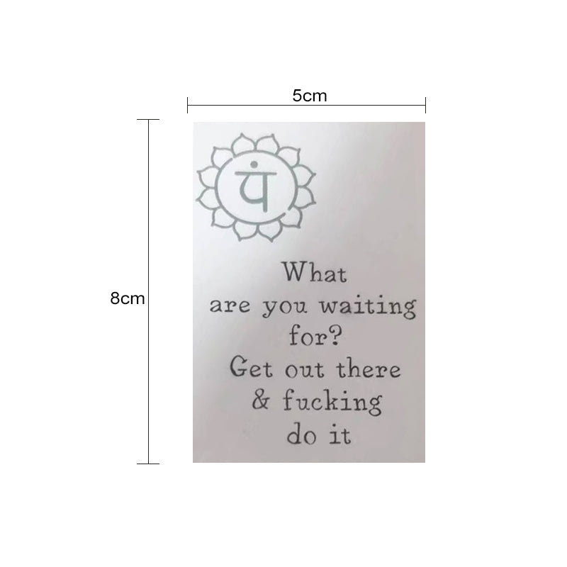 🎁Lustiges Affirmationskarten Geschenk