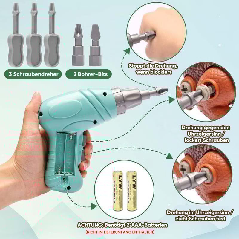 Dinosaurier-Bauspielzeug für Kinder