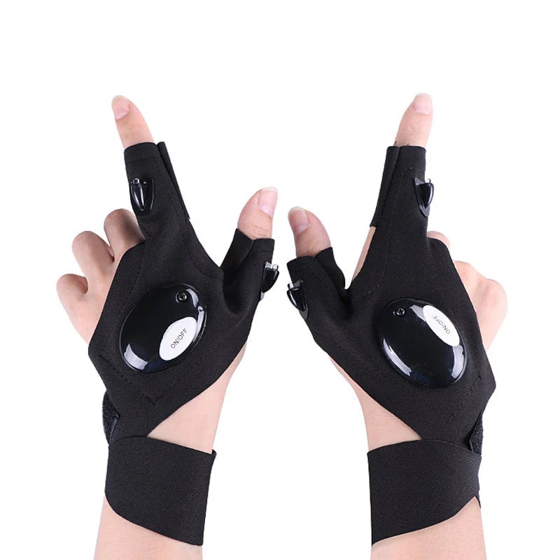 LED-Handschuhe mit wasserdichter Beleuchtung