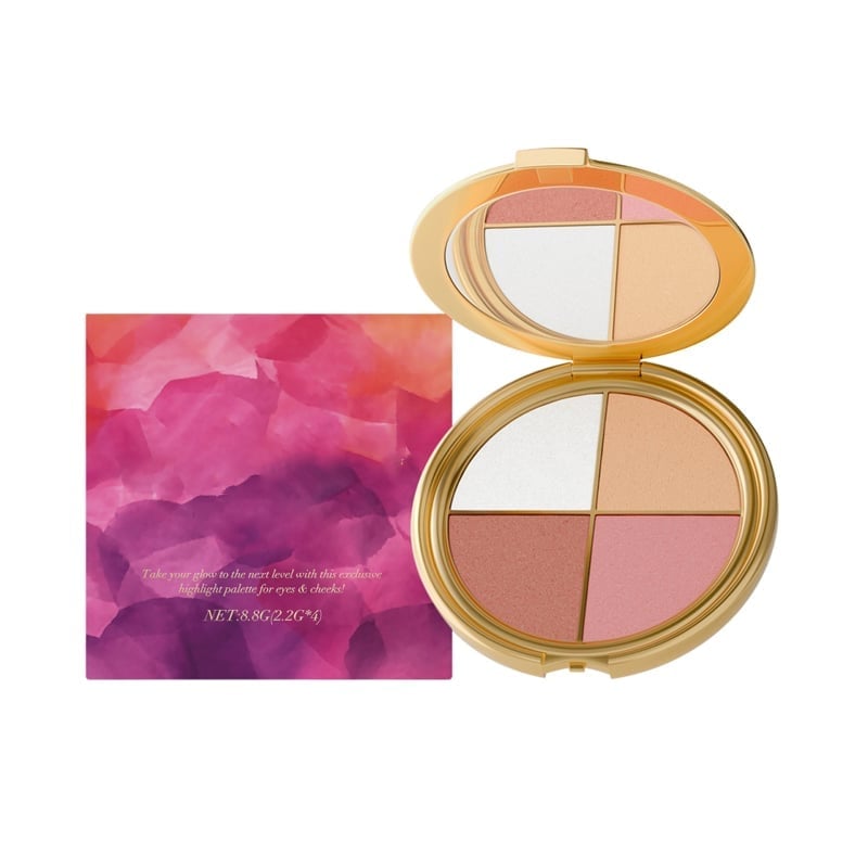 All-in-One Highlighter, Lidschatten & Blush Palette