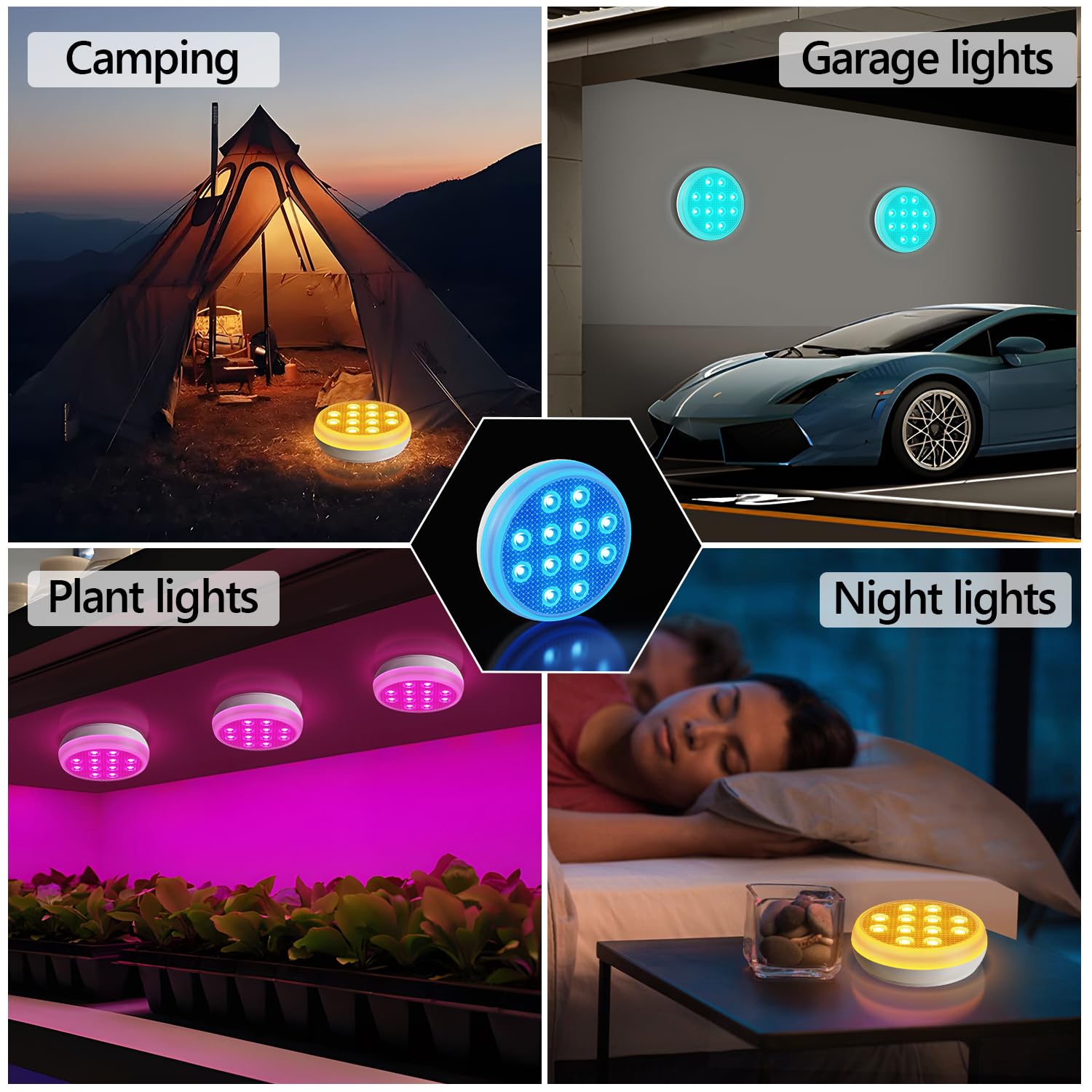 Doppelschichtiges wasserdichtes selbstklebendes LED-Poollicht