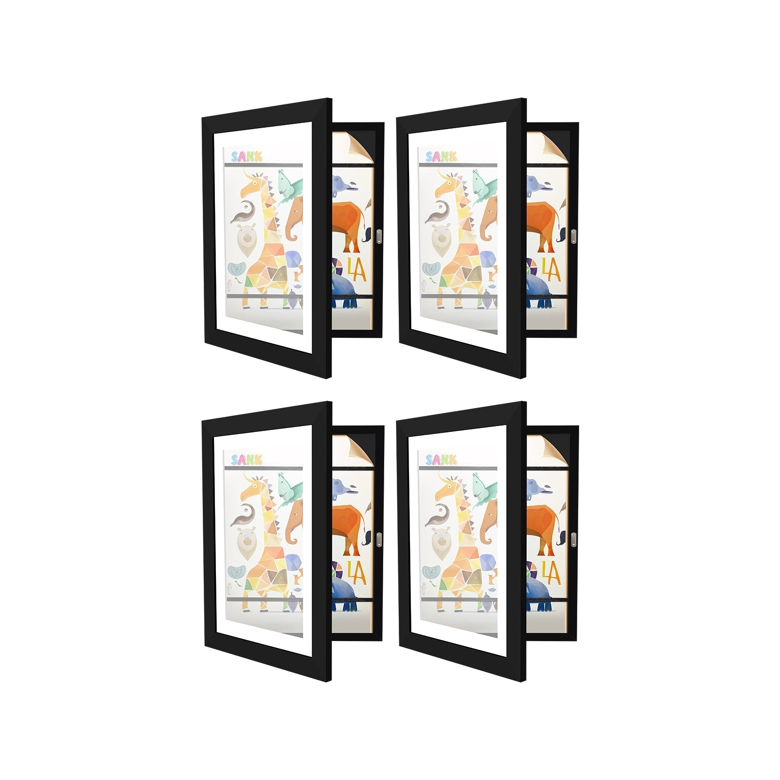 Kinderkunstprojekte A4 Kinderkunstrahmen
