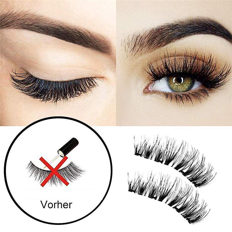 3D Quantenmagnetisches Wimpernset