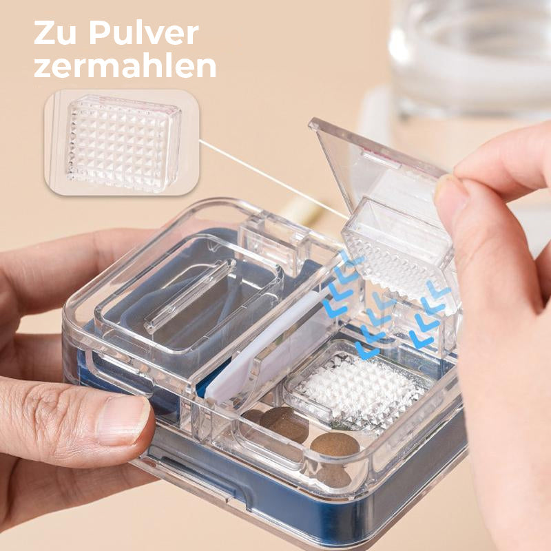 Tragbare multifunktionale Pillendose