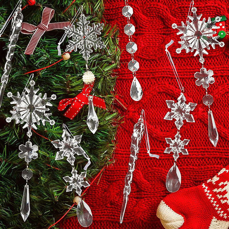 Kristall Weihnachtsschneeflockendekoration