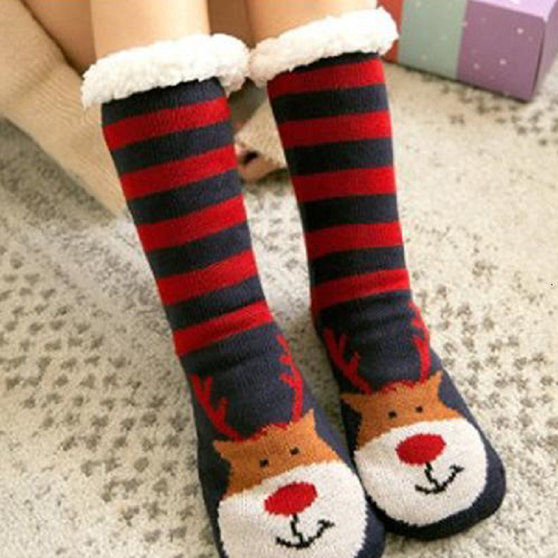 Ultra-Plüsch Weiche Rutschfeste Socken (1 Paar)