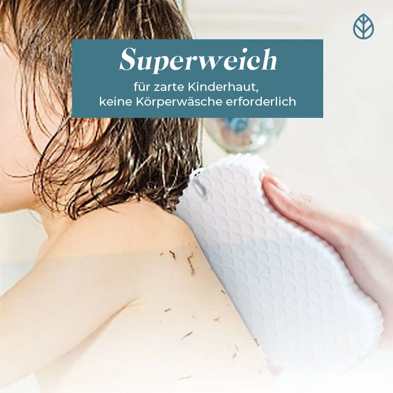Freietaube Super weicher Peeling-Badeschwamm