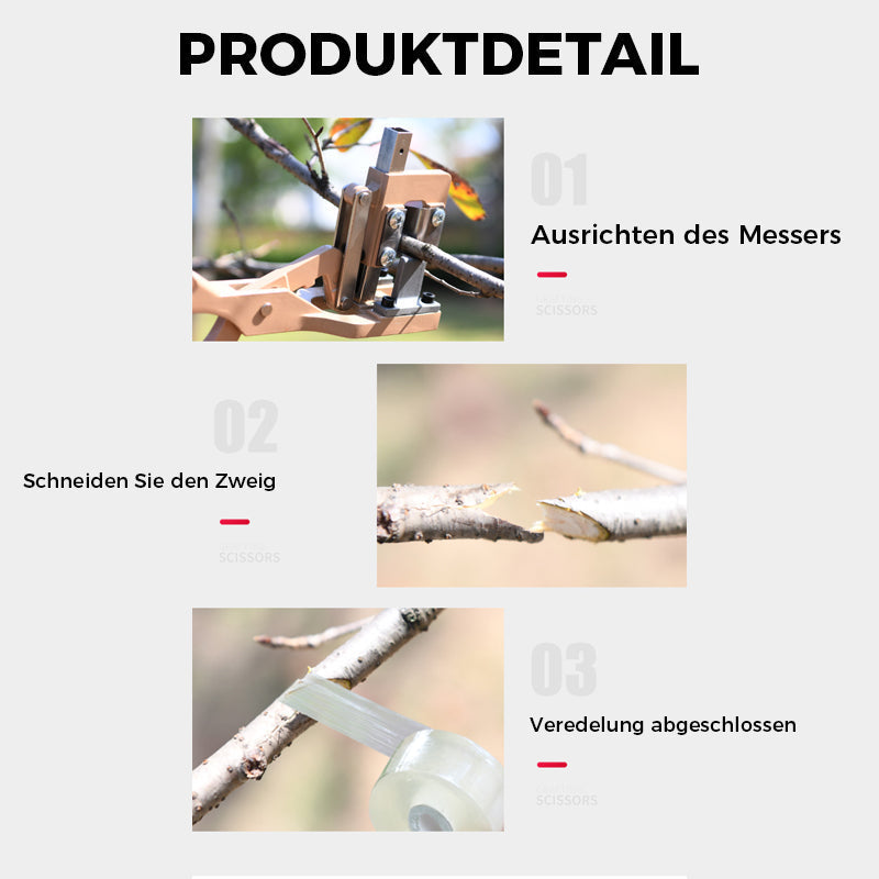 🎍Veredelungswerkzeug für große Äste