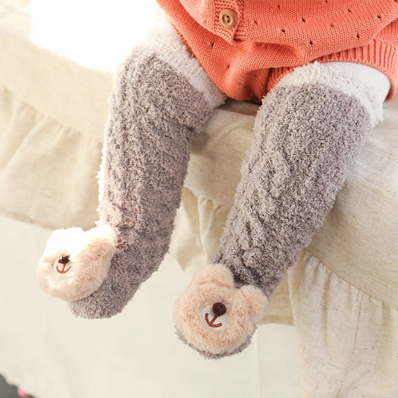🎁Flauschige Wintersocken für Babys👼