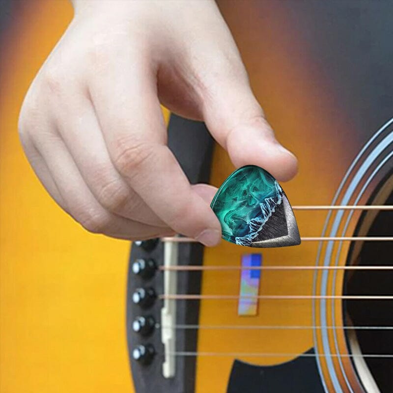 Nordlichter Gitarre Plektrum - Bestes Geschenk für Musiker
