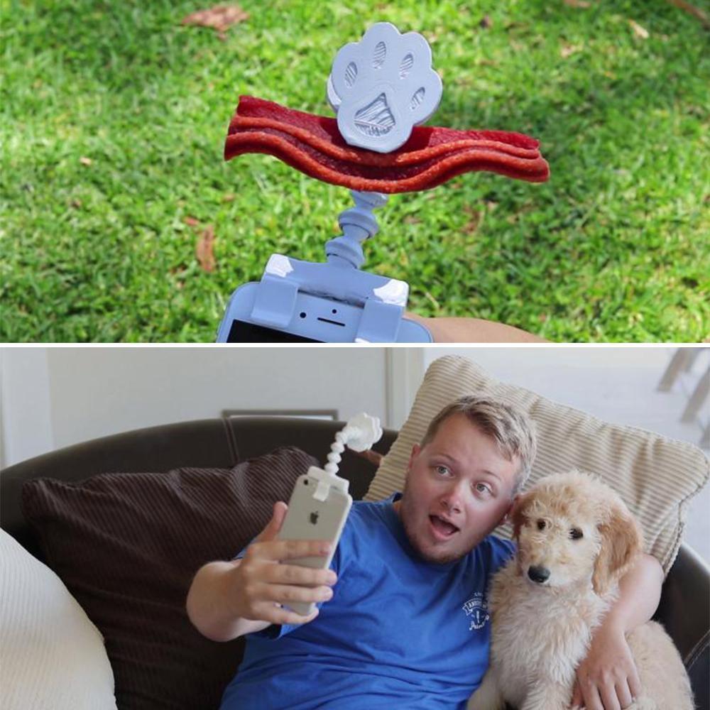 Schönes Haustier Selfie-Stick