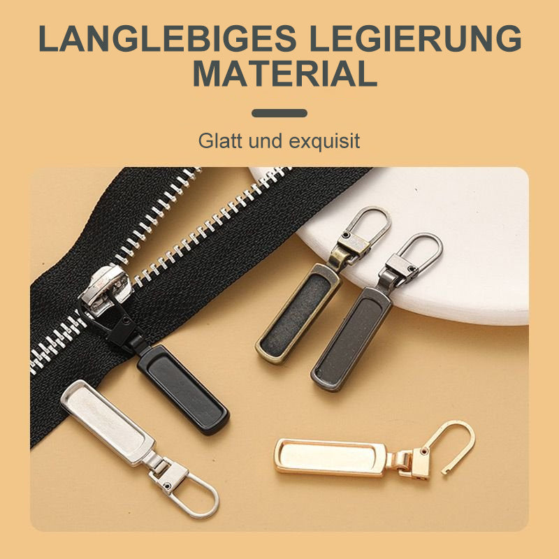 Werkzeugloser abnehmbarer stilvoller Reißverschluss (5 STÜCKE/PACKUNG)