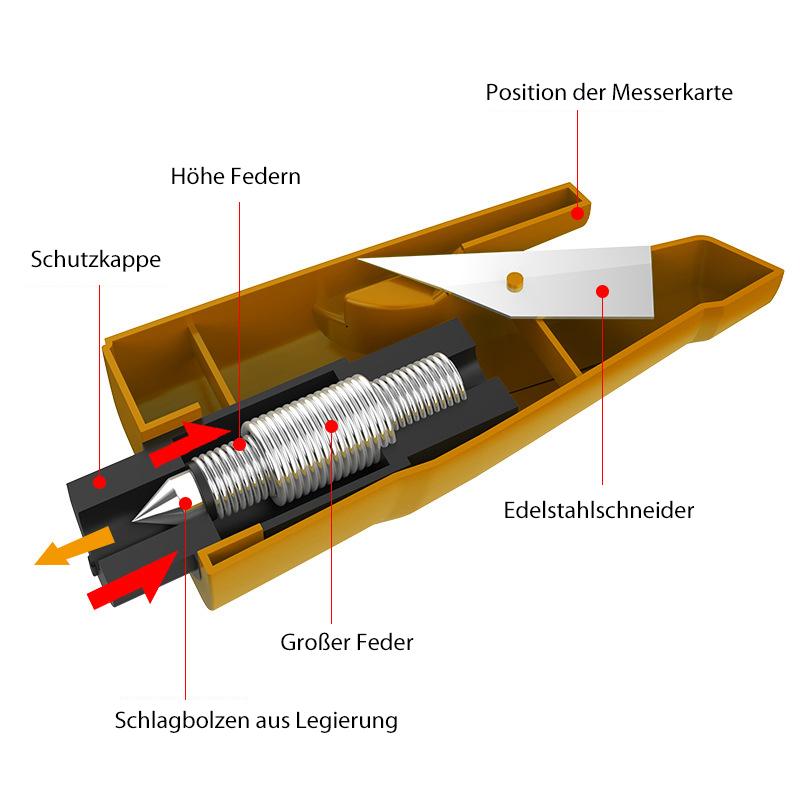 Multifunktions-Mini-Auto-Notfallwerkzeug