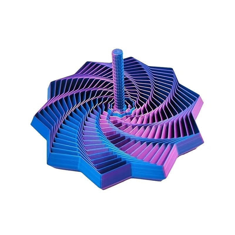 3D-gedrucktes tragbares Stern-Sensorik-Fidget-Spielzeug