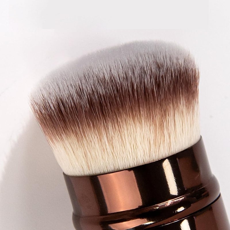 20-teiliges kaffeefarbenes Make-up-Pinselset