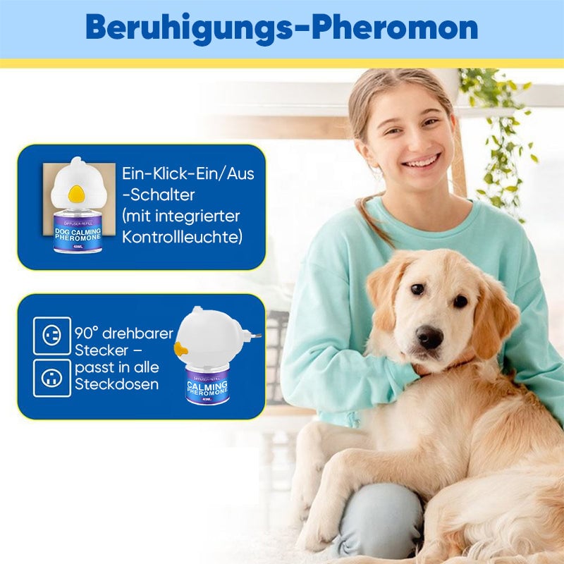 Pheromon-Diffusor-Set zur Beruhigung von Haustieren (Katze & Hund)