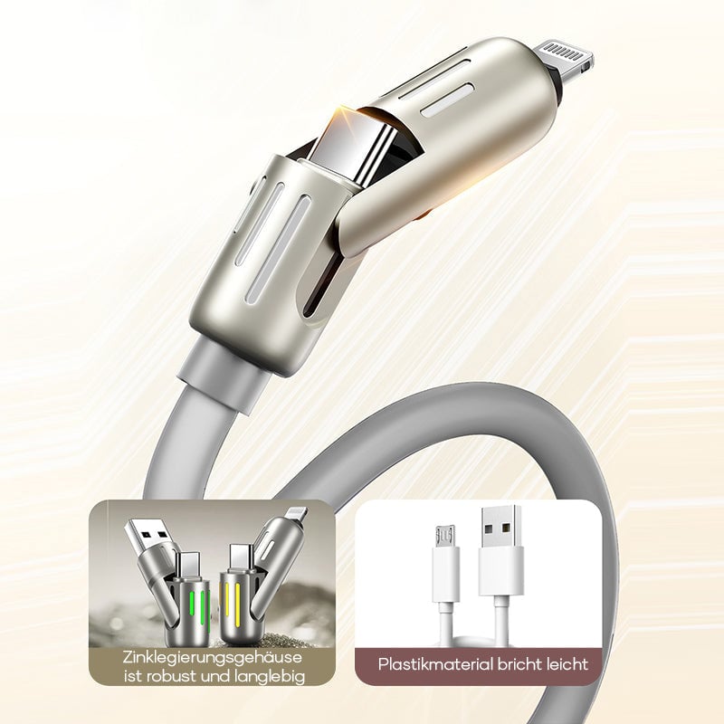 New 240W 4-in-1  USB-C-Kabel
