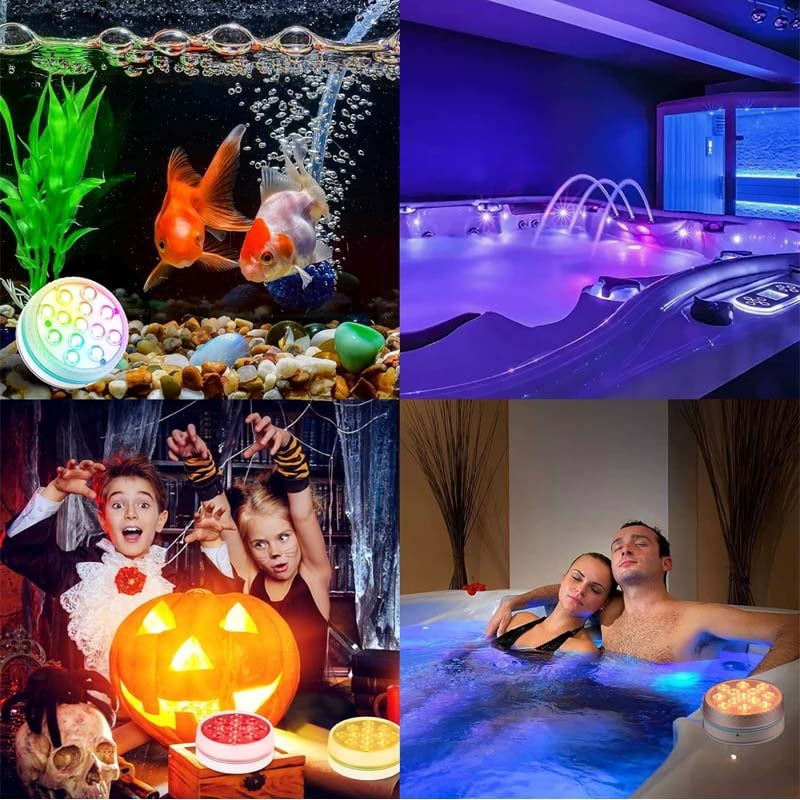 Doppelschichtiges wasserdichtes selbstklebendes LED-Poollicht