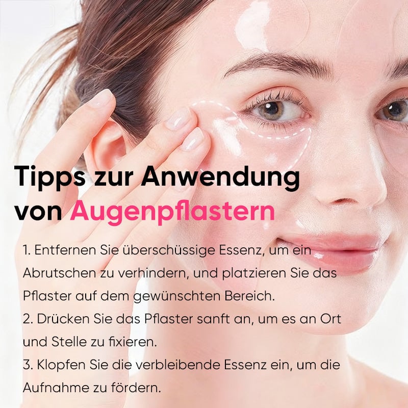 Das Peptid-Kollagen-Hydrogel-Augenpflaster (60 Pflaster)