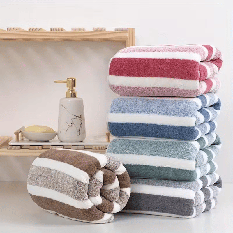 Luxus-Badetuch-Set aus Korallenfleece