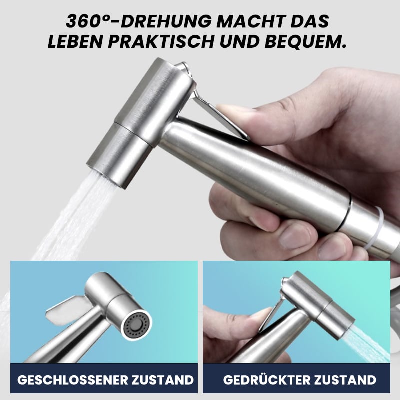 Bidet Edelstahl Handbrause