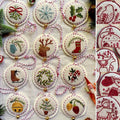 Handstickerei-Set für Weihnachtsschmuck