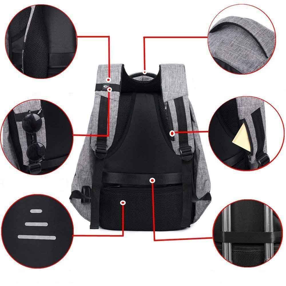 Anti-Wasserdichte Multifunktionrucksack, Diebstahlsicherung