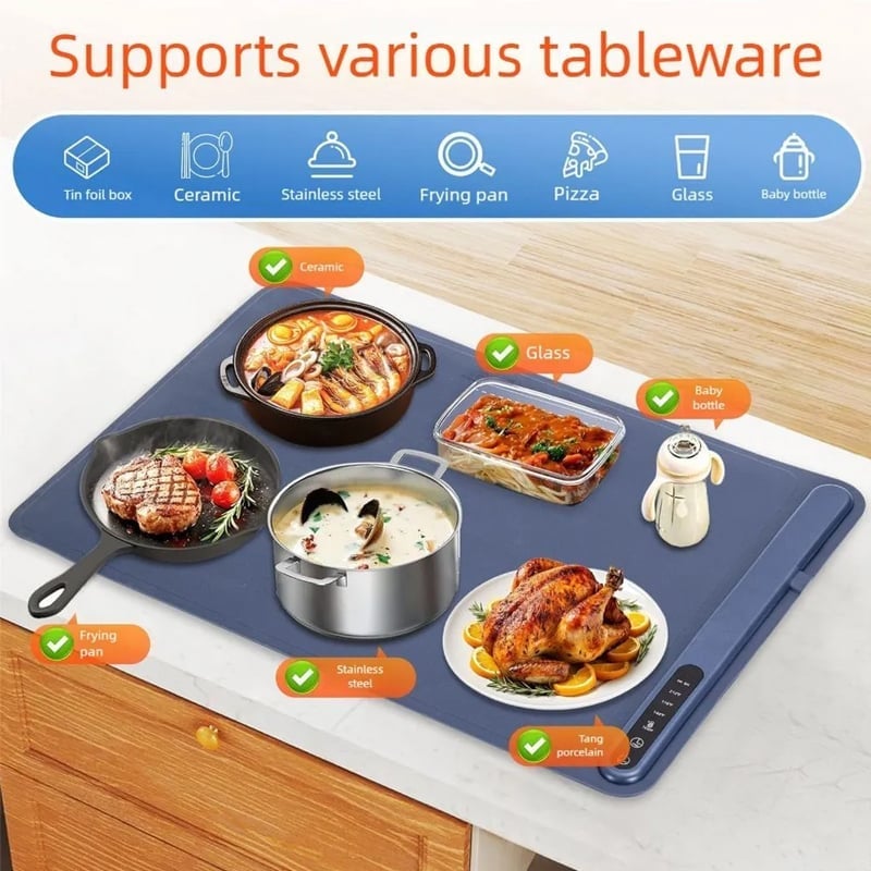 Multifunctional Smart Silicone Food Warmer