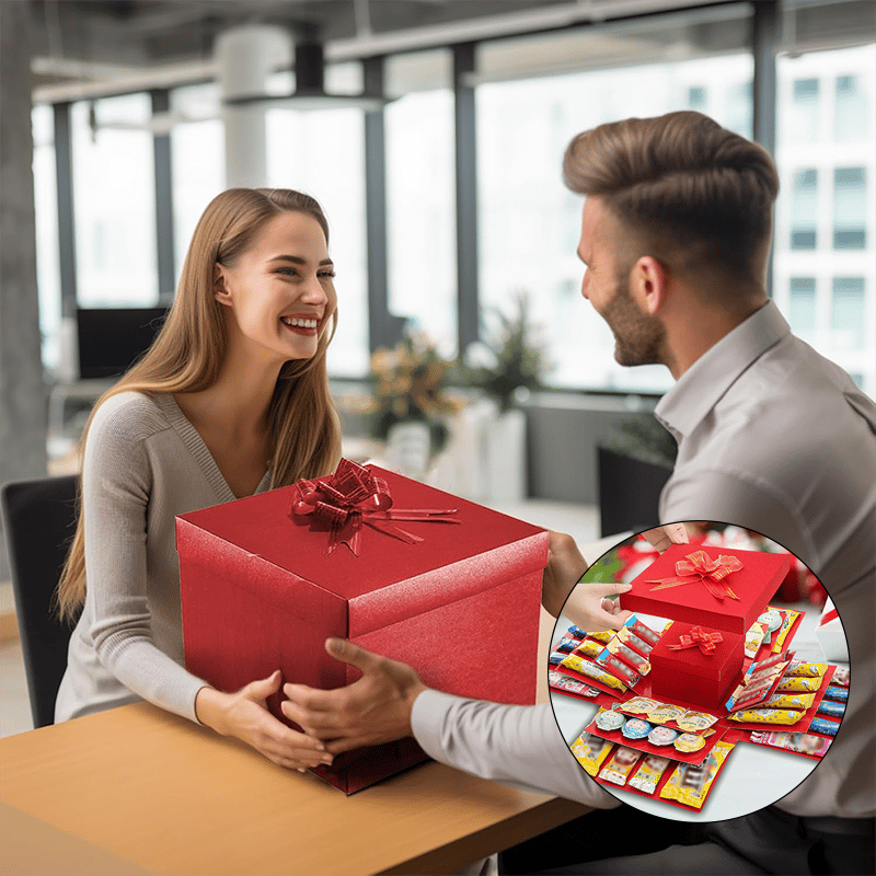 Süßigkeiten-Explosion Geschenkbox