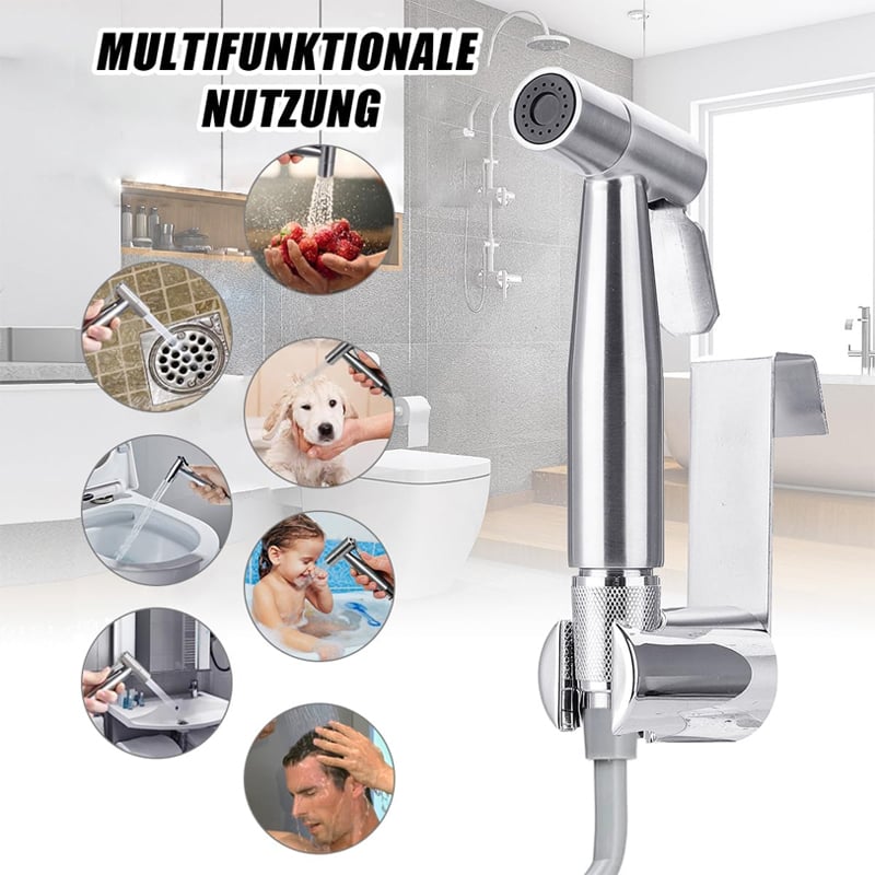 Bidet Edelstahl Handbrause