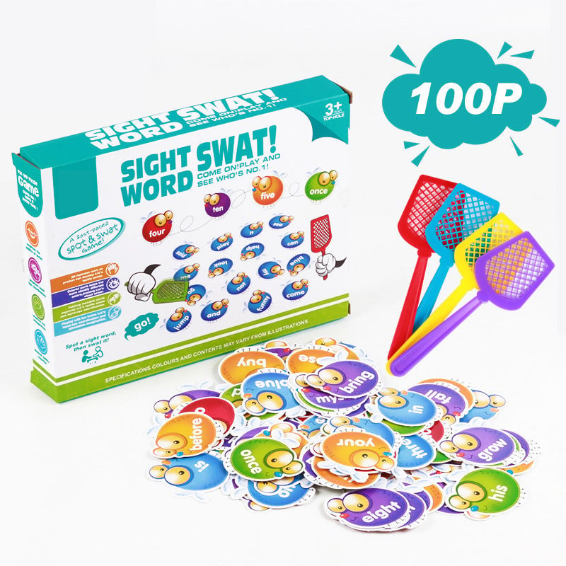 Sichtwort-Swat-Spiel