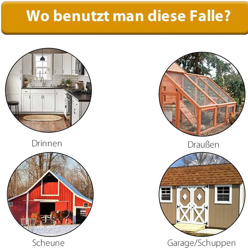 Flip N Slide Eimerdeckel Mausefalle