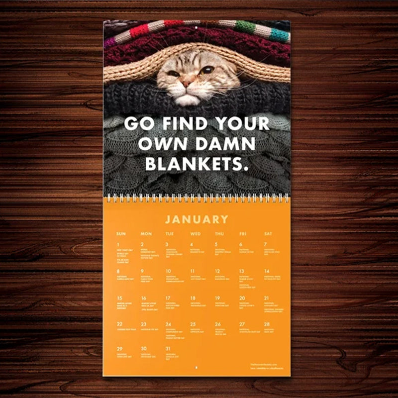 😾2023 Angepisste Katzen Kalender