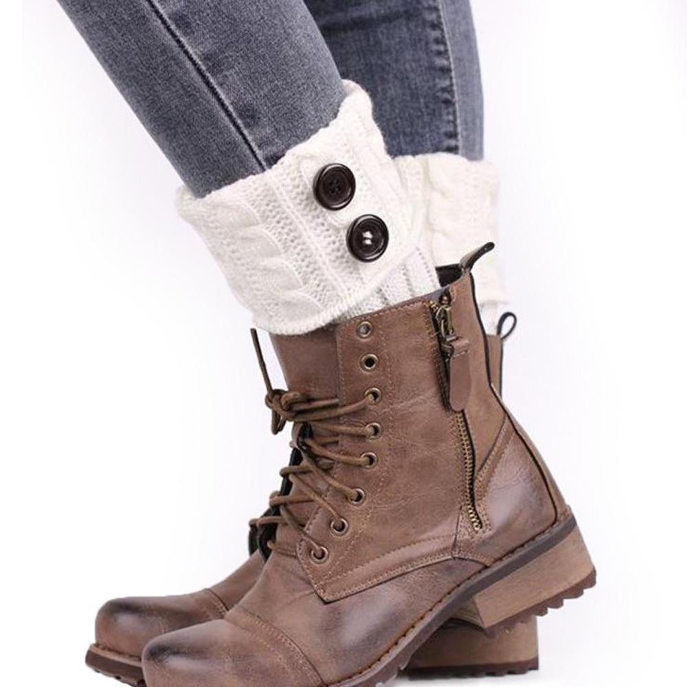 🎁Wärmer Geschenk🎅Stricksocken für Stiefel