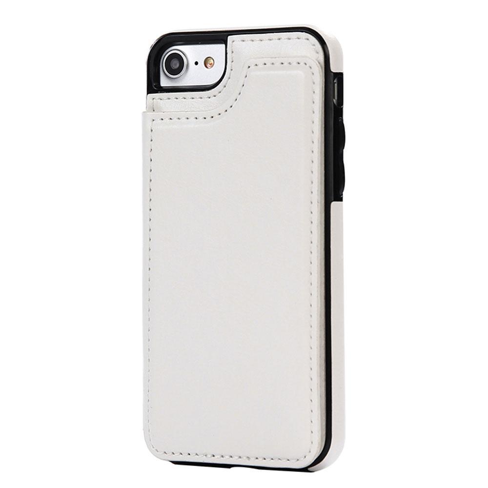 Brieftasche aus Leder/ Handyhülle für iPhone, mit Kartenfächern