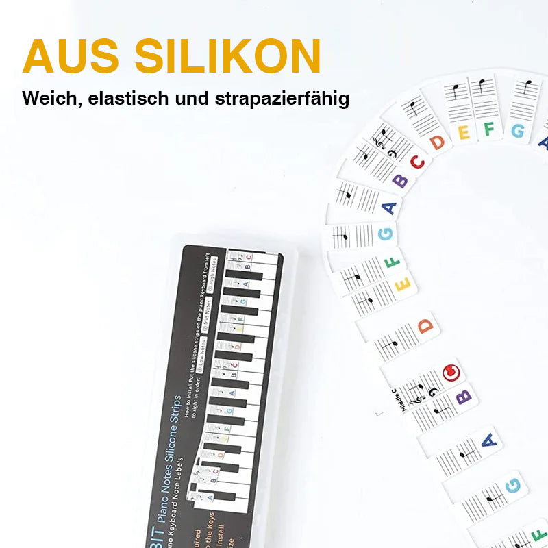 🎁Abnehmbare Klaviertastatur Notenetiketten