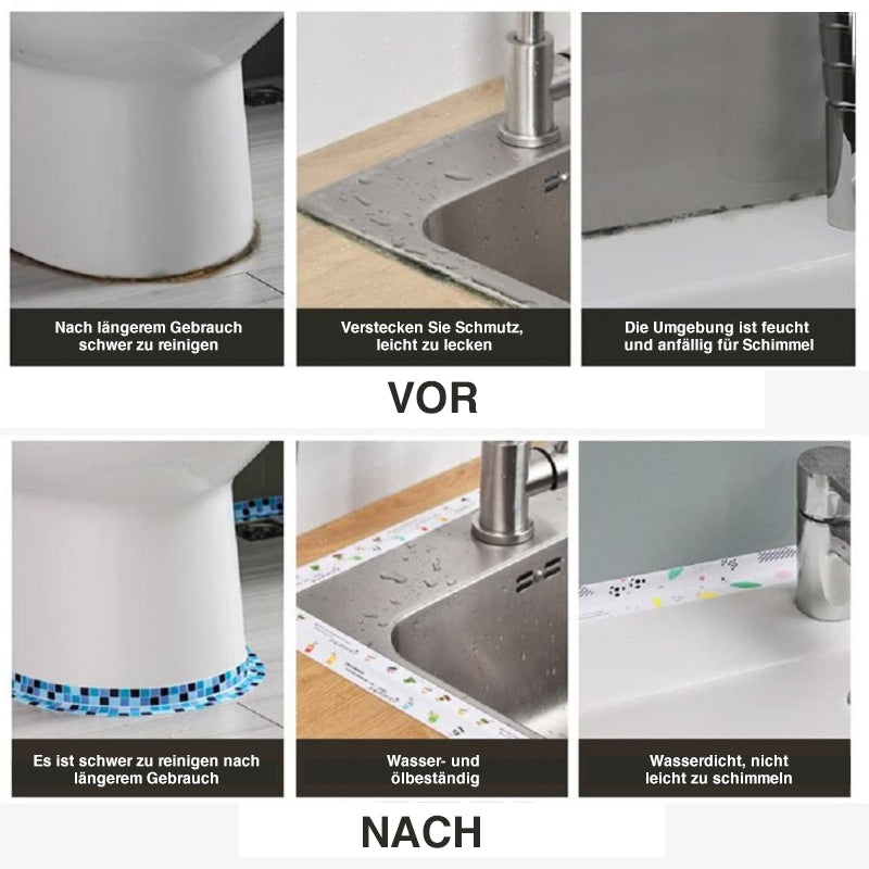 💥💥Wasserdichtes Reparaturband für Badewanne/Badezimmer/Küche