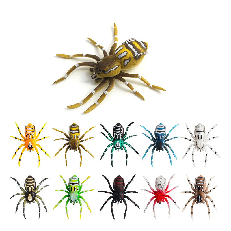 Schwimmende Spinnenköder