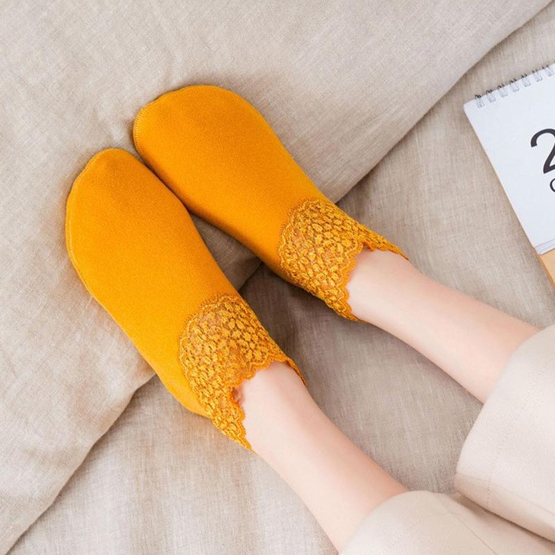 (🎅FRÜHWEIHNACHTSVERKAUF🎅)Neue warme Socken mit modischer Spitze