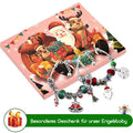 🎁24 Tage Countdown-Kalender DIY Weihnachts-Adventskalender Armbänder Set