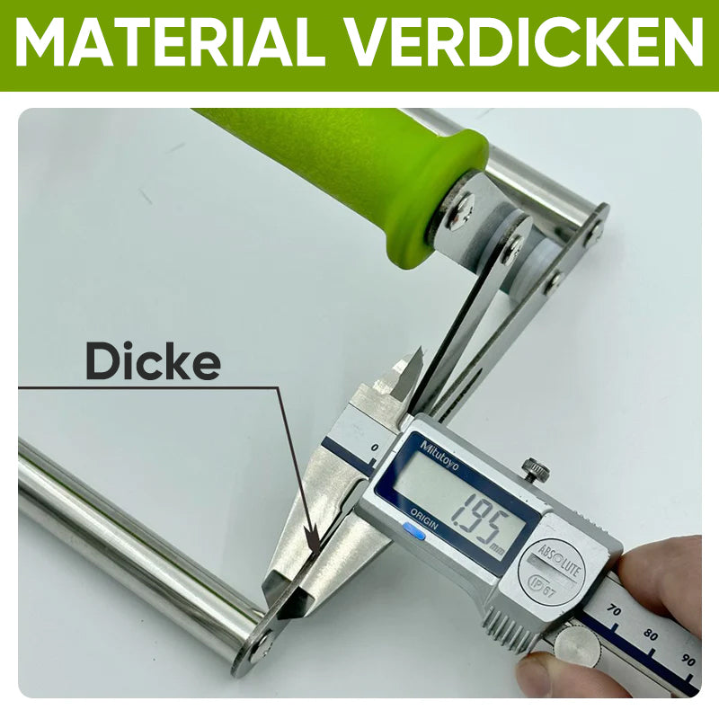 Hilfsrahmen für die Schneidemaschine