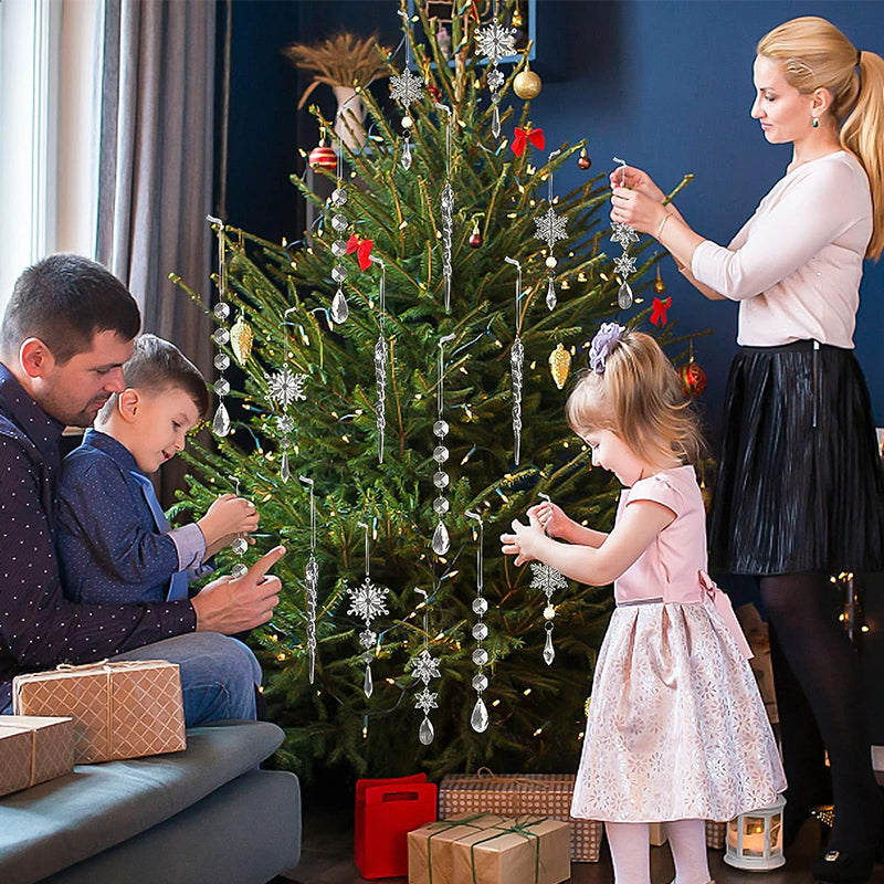 Kristall Weihnachtsschneeflockendekoration