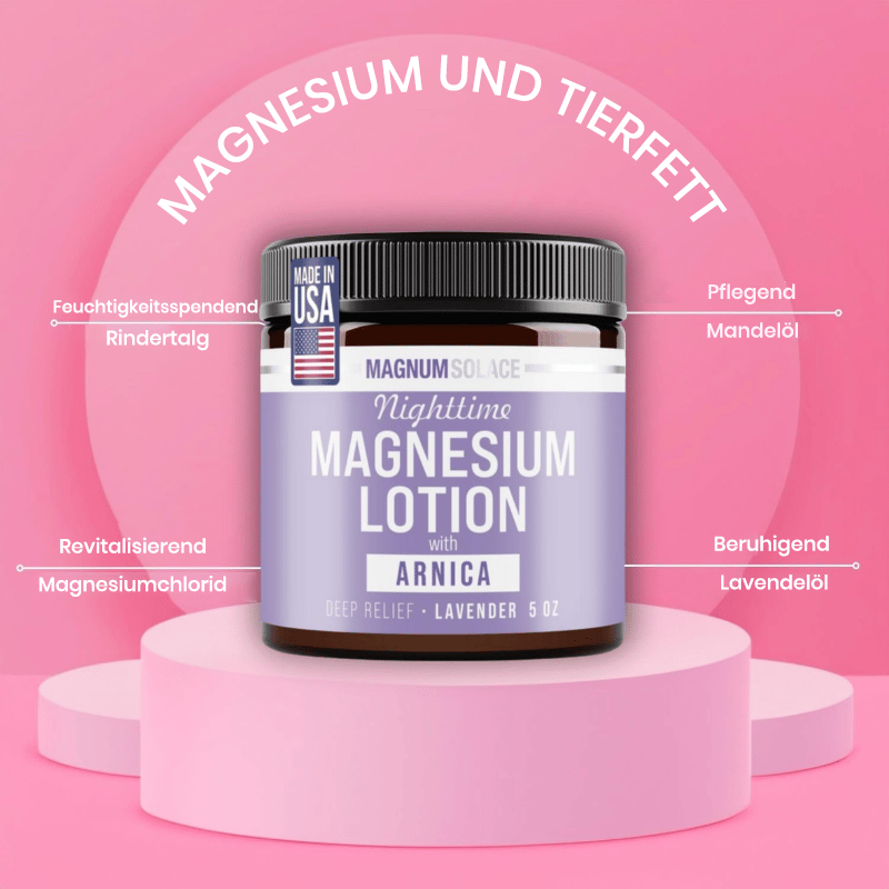Pflegende, beruhigende Magnesiumcreme